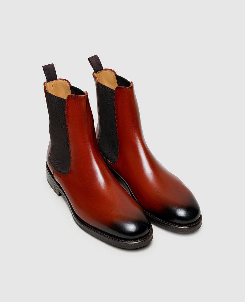 Shoepassion Edler Chelsea Boot für Damen mit Handfinish Henry Stevens Shoepassion Lagerräumung