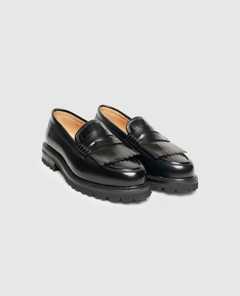 Shoepassion Handgefertigter Fringe Loafer für Damen Henry Stevens Shoepassion Zeitlich begrenztes Angebot