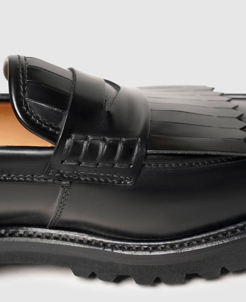 Shoepassion Handgefertigter Fringe Loafer für Damen Henry Stevens Shoepassion Zeitlich begrenztes Angebot