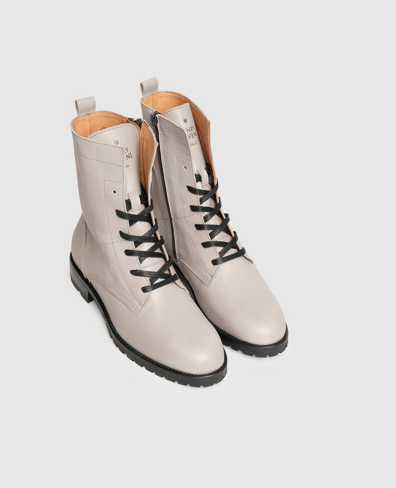 Shoepassion Schnürstiefel aus Glattleder für Damen Henry Stevens Shoepassion Blitzangebot