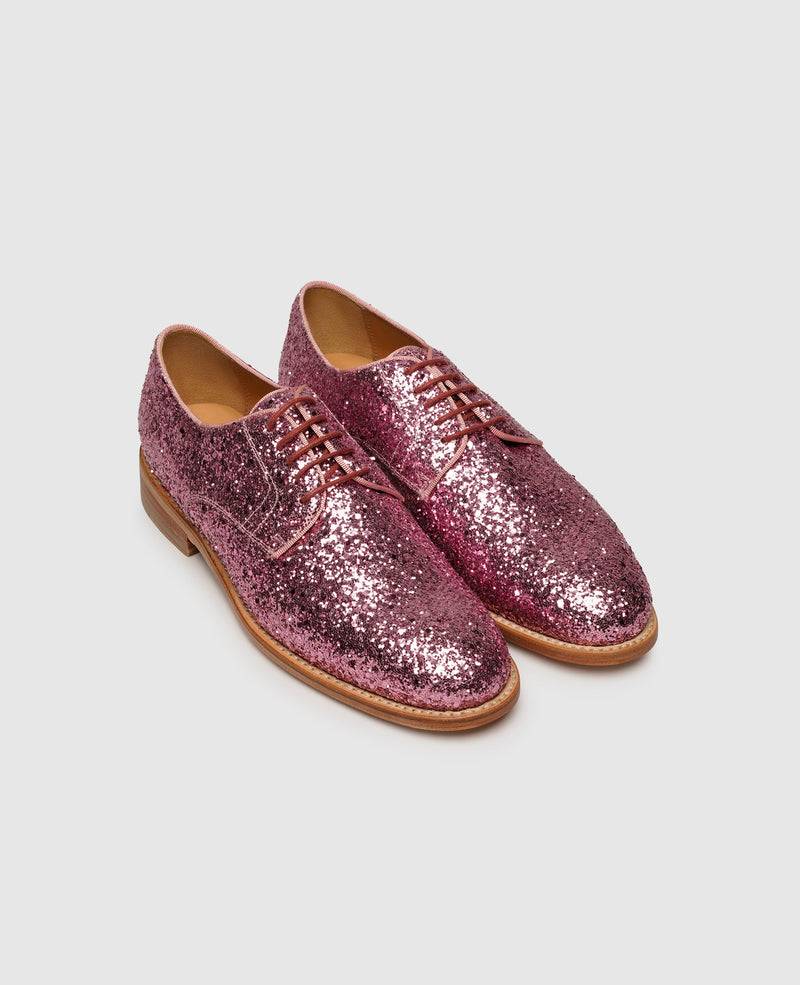 Shoepassion Rahmengenähter Derby Glitzer-Damenschuh Henry Stevens Shoepassion Große Rabatte