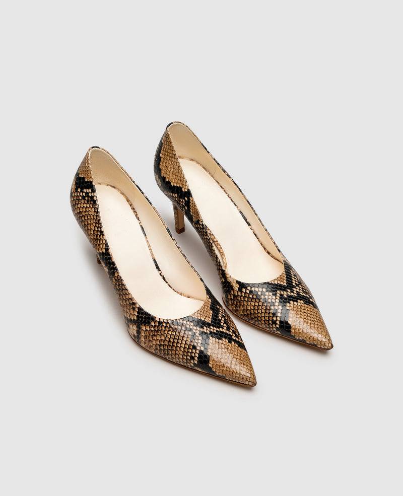 Shoepassion Elegante Damen-Pumps in Reptil-Optik Henry Stevens Shoepassion Neuheiten