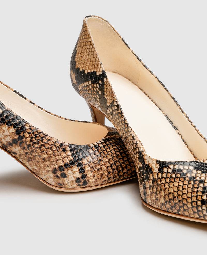 Shoepassion Elegante Damen-Pumps in Reptil-Optik Henry Stevens Shoepassion Neuheiten