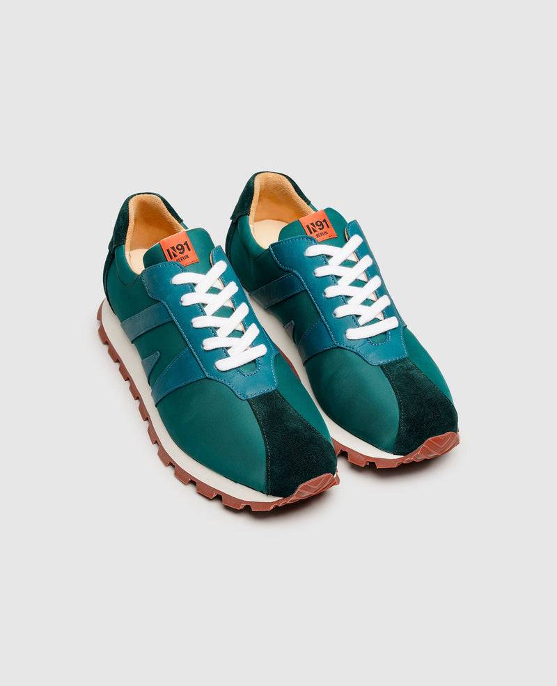 Shoepassion Angesagte Material-Mix-Runner für Damen| N91 bei Shoepassion Bis zu 60% Rabatt