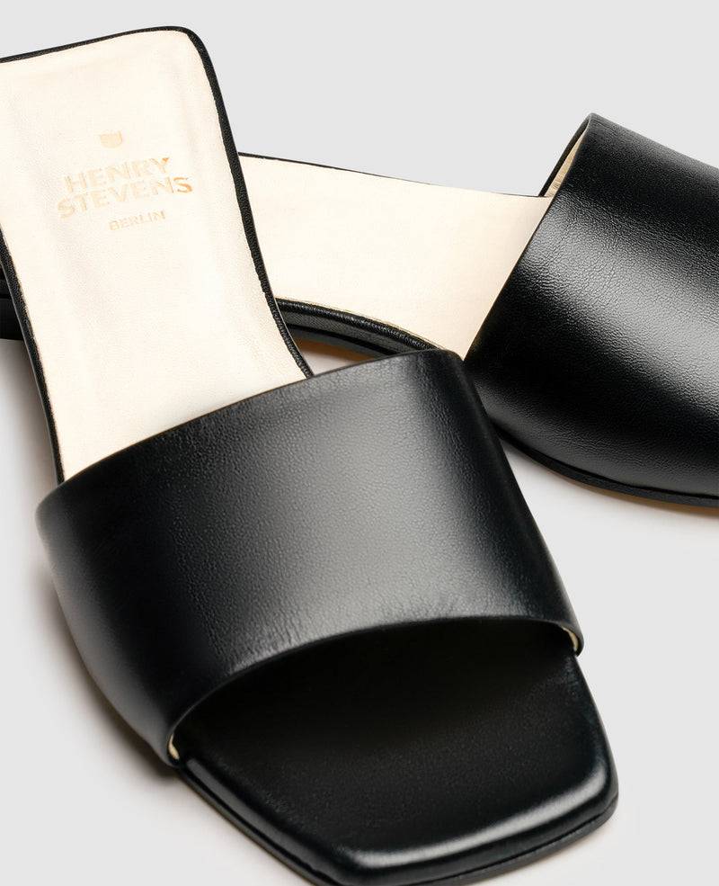 Shoepassion Karree-Sandale aus Glattleder für Damen Henry Stevens Shoepassion Clearance-Verkauf