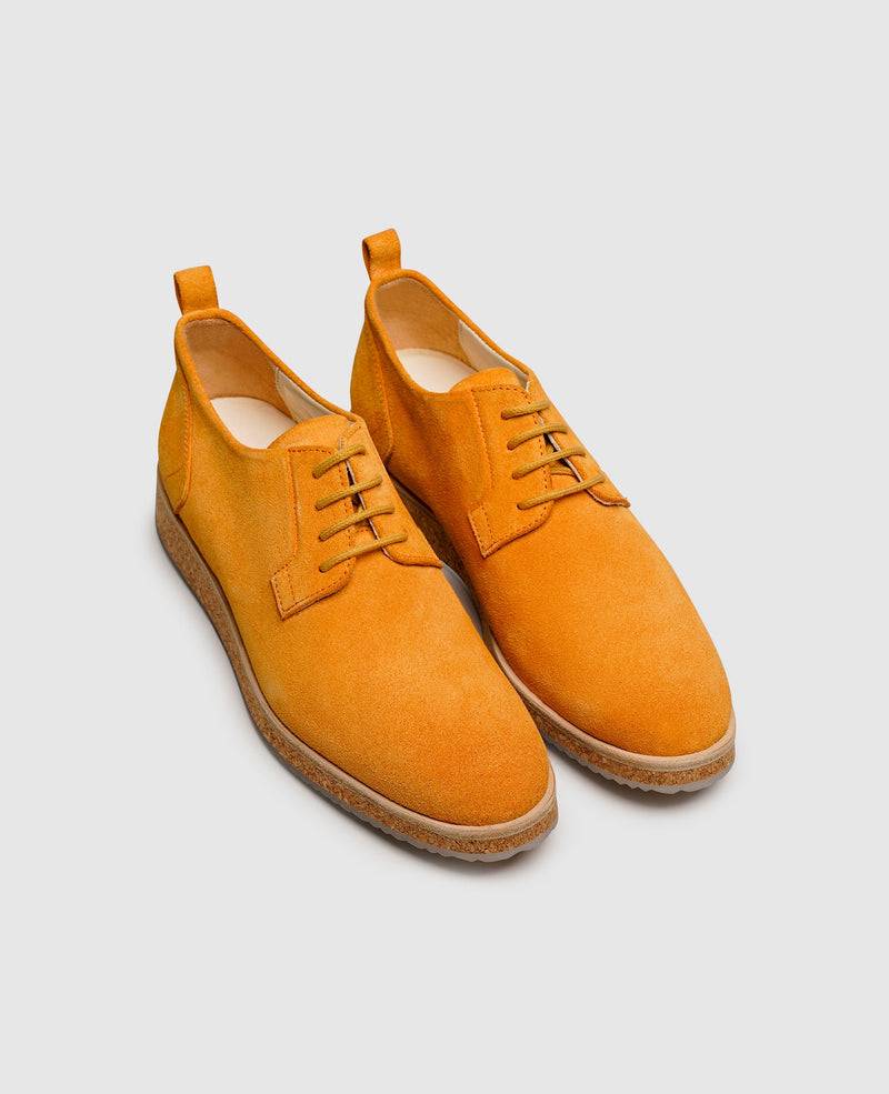 Shoepassion Modische Damen-Schnürschuhe mit Korksohle Henry Stevens Shoepassion Auslauf