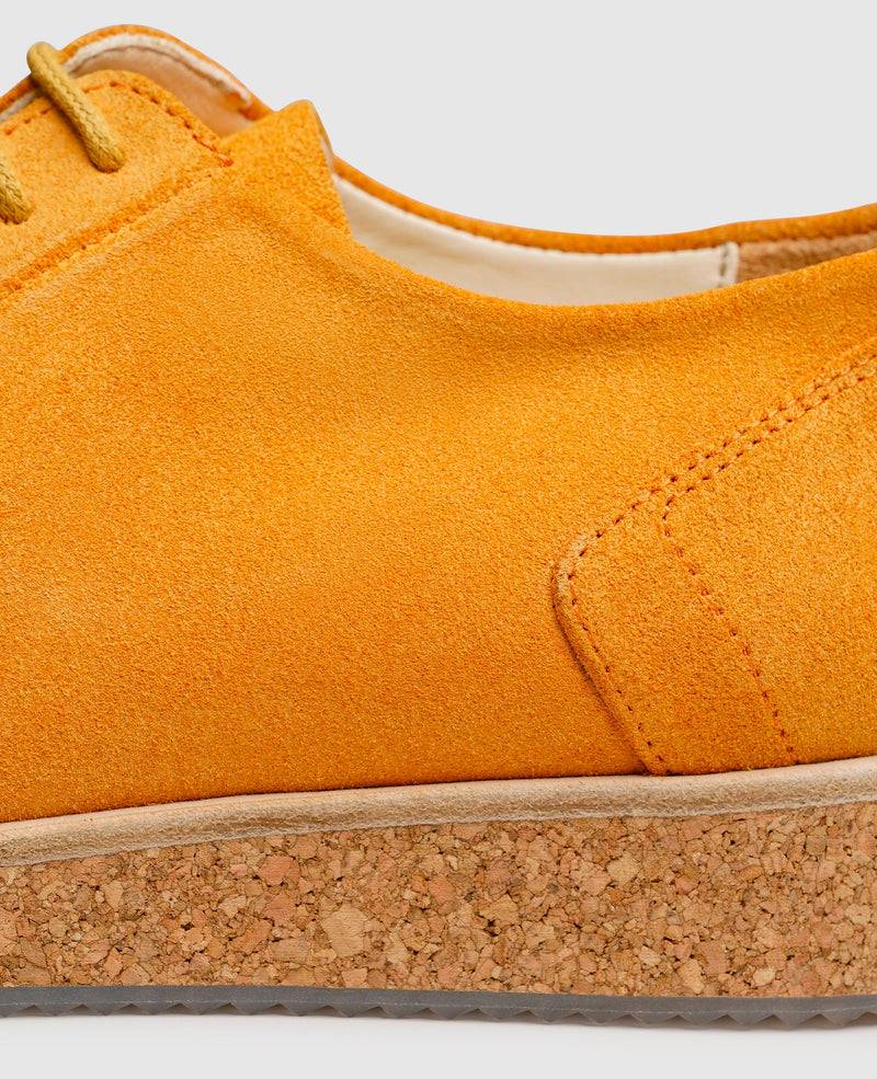 Shoepassion Modische Damen-Schnürschuhe mit Korksohle Henry Stevens Shoepassion Auslauf