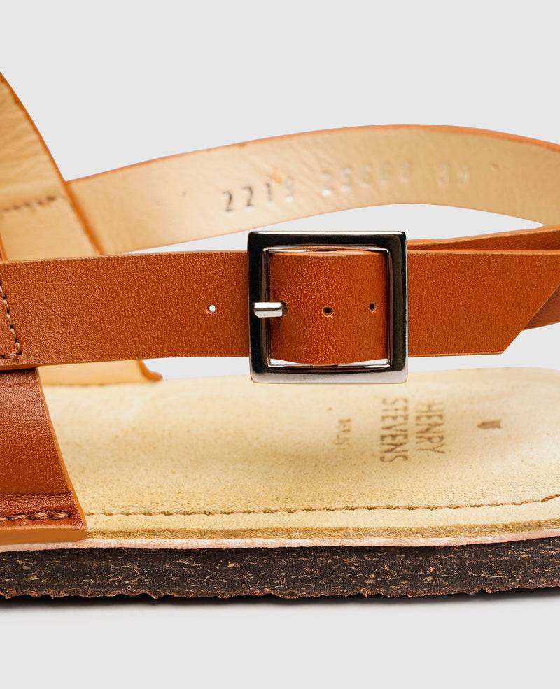 Shoepassion Leichte Herren-Sandale mit Leder-Fußbett Henry Stevens Shoepassion Cyber Monday