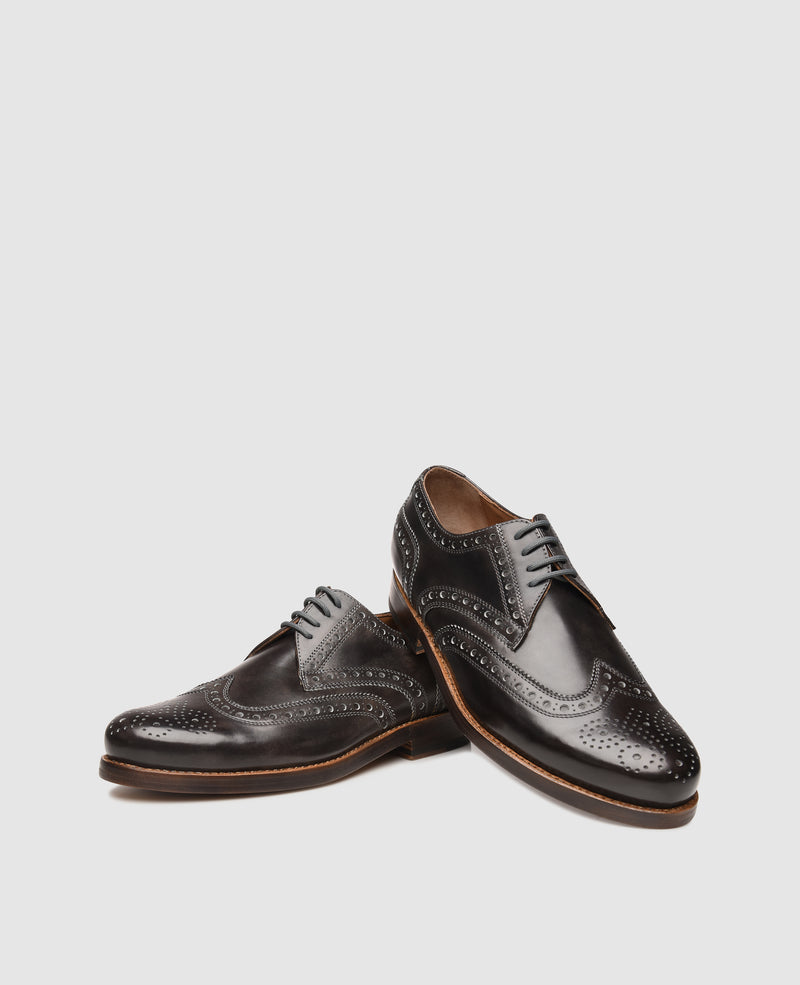 Shoepassion Heinrich Dinkelacker | Einzigartiger Full-Brogue Derby aus Toscana Calf Shoepassion Kostenlose Rückgabe