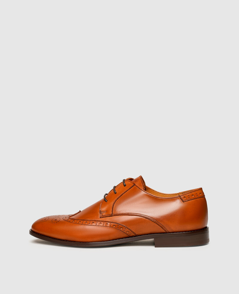 Shoepassion Full-Brogue Derby mit Leder-Gummisohle Henry Stevens Shoepassion Bis zu 60% Rabatt