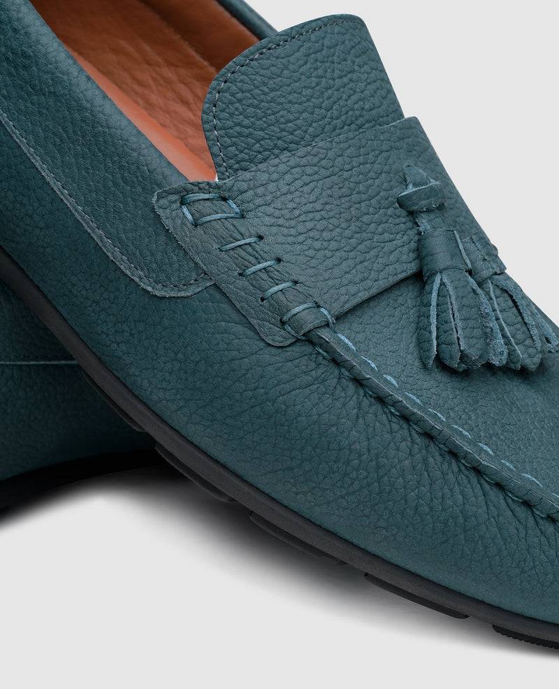 Shoepassion Feiner Herren-Mokassin aus geprägtem Nubuk Shoepassion Clearance-Verkauf