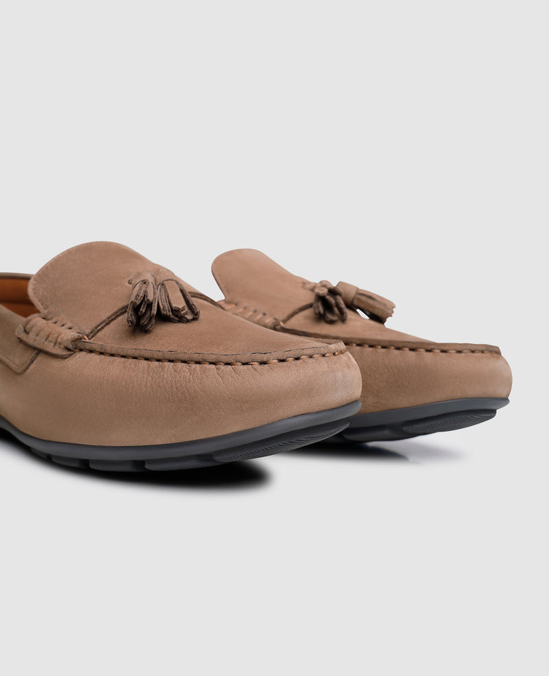 Shoepassion Feiner Herren-Mokassin aus geprägtem Nubuk Shoepassion Kostenloser Versand international