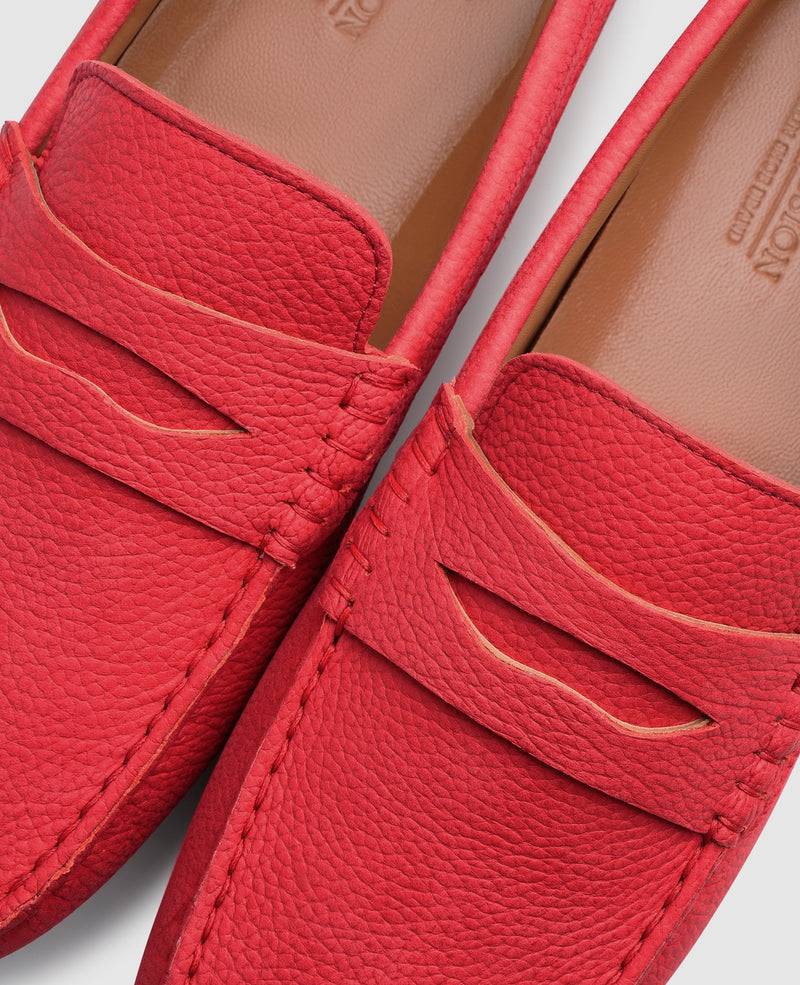 Shoepassion Feiner Herren-Mokassin aus geprägtem Nubuk Shoepassion Fabrikladen