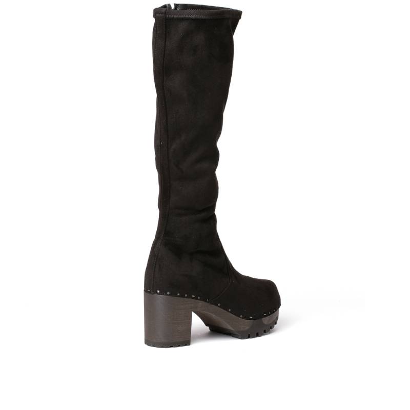 Softclox OLIVERA vegan Velourseffekt schwarz (dunkel) Versandkostenfrei