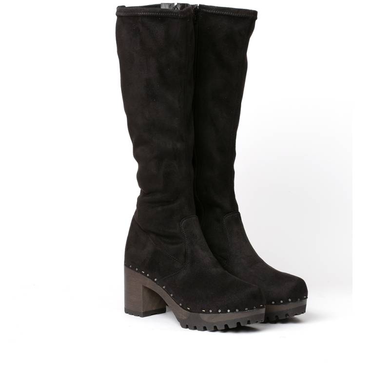 Softclox OLIVERA vegan Velourseffekt schwarz (dunkel) Versandkostenfrei