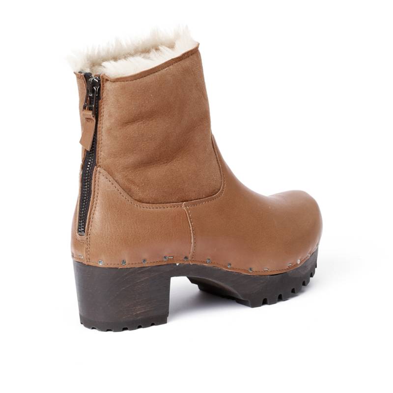 Softclox IRIS Washed Nappa/DF Velour camel Große Rabatte