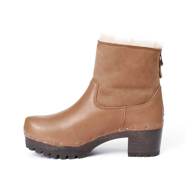 Softclox IRIS Washed Nappa/DF Velour camel Große Rabatte