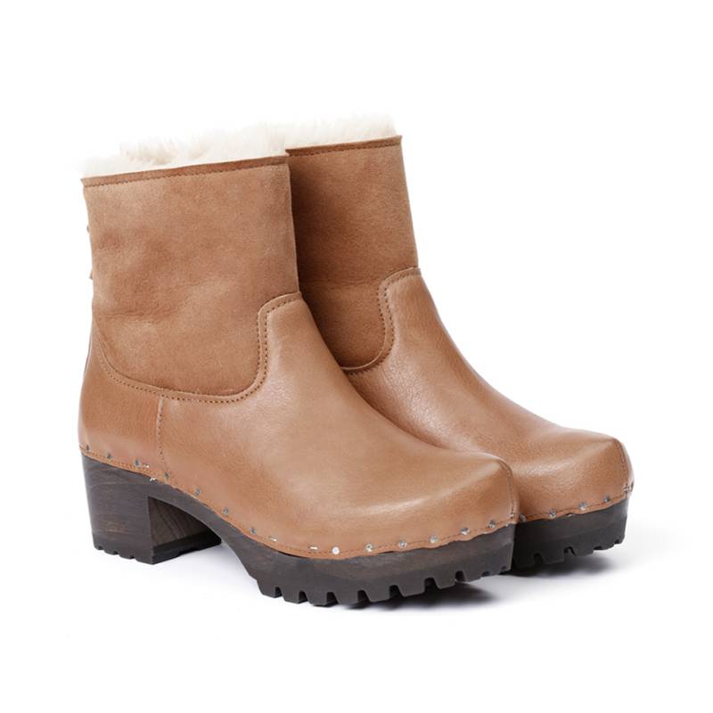 Softclox IRIS Washed Nappa/DF Velour camel Große Rabatte
