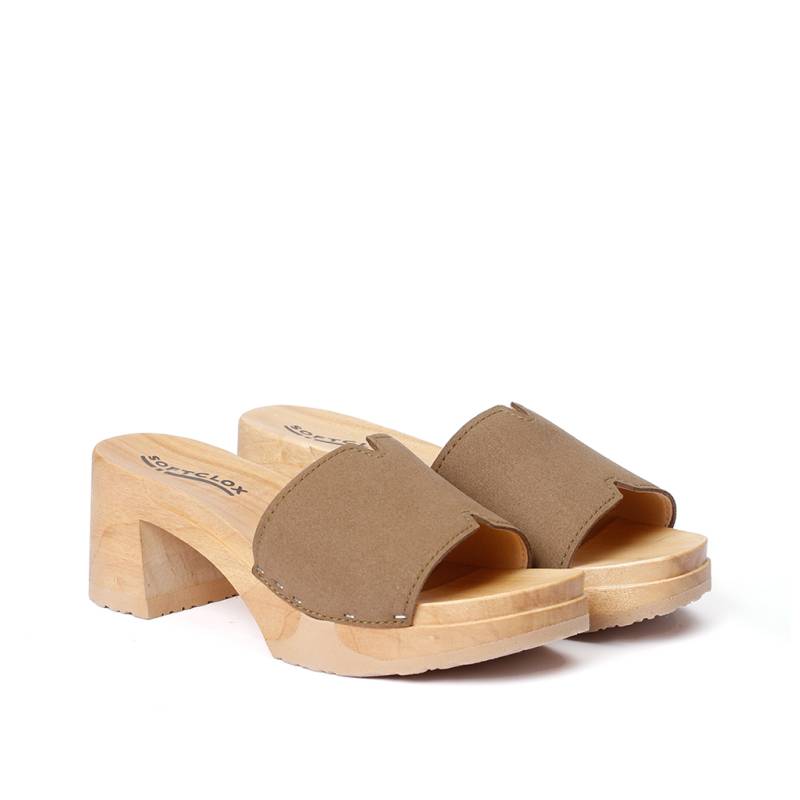Softclox HENRIETTA vegan Velourseffekt tabacco (natur) Weihnachtsangebot