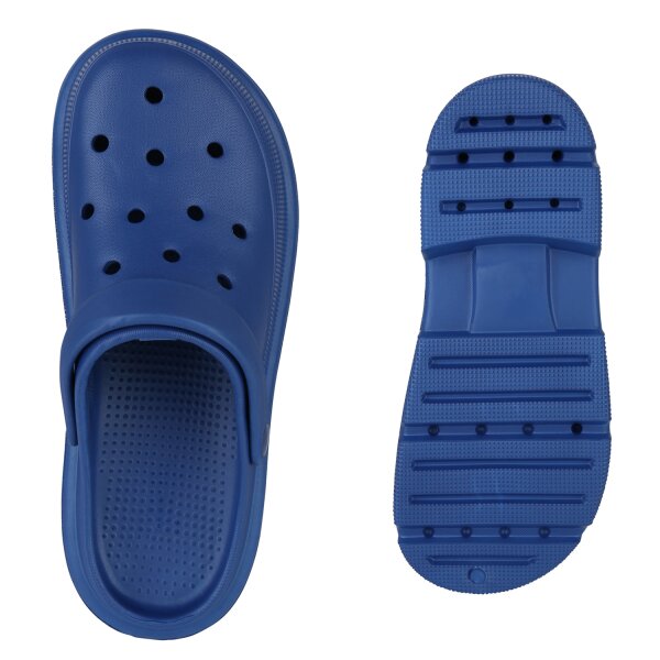Stiefelparadies Herren Pantoletten in Blau Begrenztes Angebot