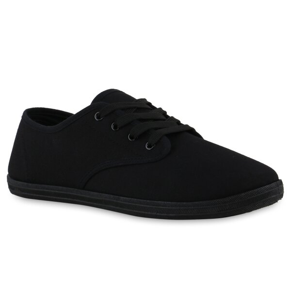 Stiefelparadies Herren Sneaker Low in Dunkelblau Black Friday