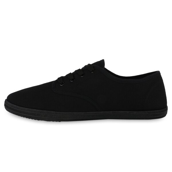 Stiefelparadies Herren Sneaker Low in Dunkelblau Black Friday