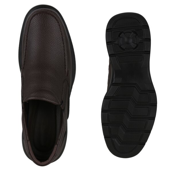 Stiefelparadies Herren Klassische Halbschuhe in Braun Jubiläumsangebot