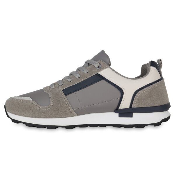 Stiefelparadies Herren Laufschuhe in Grau Online Outlet