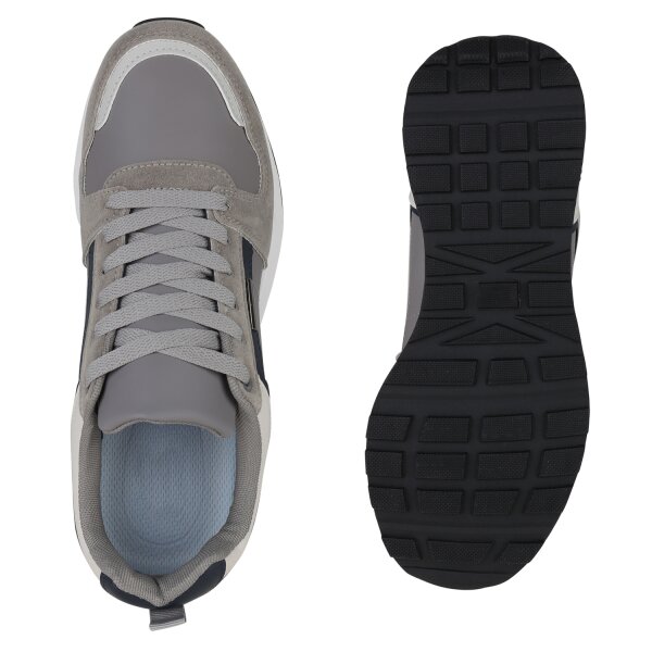 Stiefelparadies Herren Laufschuhe in Grau Online Outlet