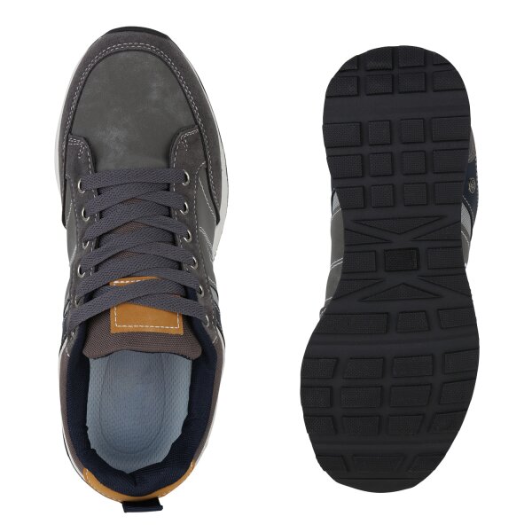 Stiefelparadies Herren Laufschuhe in Grau Zeitlich begrenztes Angebot
