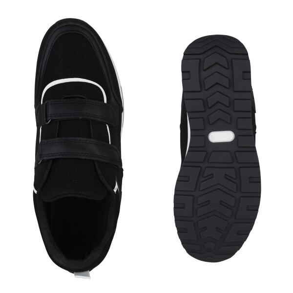 Stiefelparadies Herren Laufschuhe in Schwarz Große Rabatte