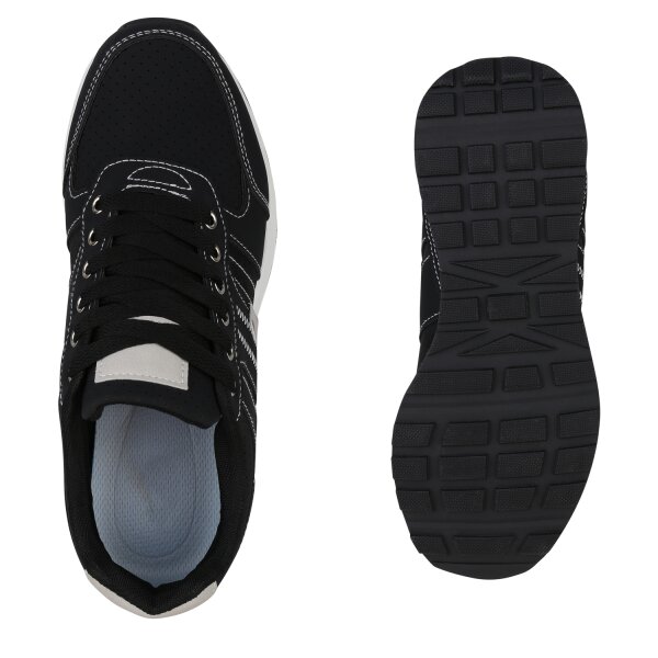 Stiefelparadies Herren Laufschuhe in Schwarz Bestseller