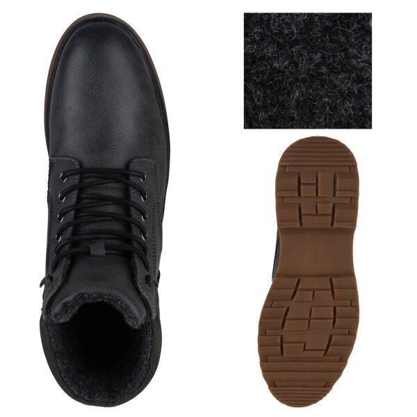 Stiefelparadies Herren Winter Boots in Grau Zeitbegrenzte Promotion