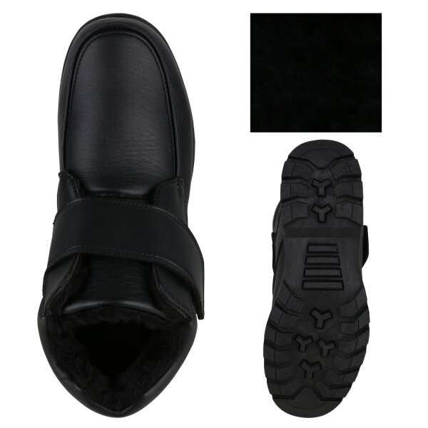 Stiefelparadies Herren Winter Boots in Schwarz Bis zu 50% Rabatt