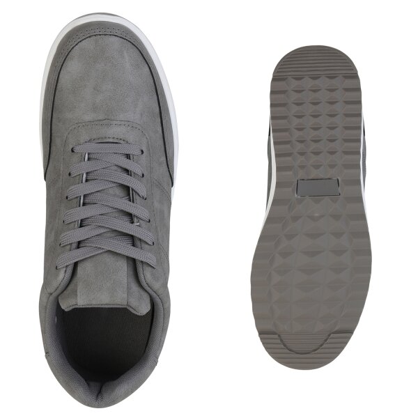 Stiefelparadies Herren Sneaker Low in Grau Clearance-Verkauf