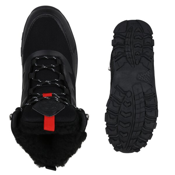 Stiefelparadies Herren Outdoor Schuhe in Schwarz Rabatte dieses Monats