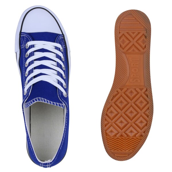 Stiefelparadies Herren Sneaker low in Blau Rabatt