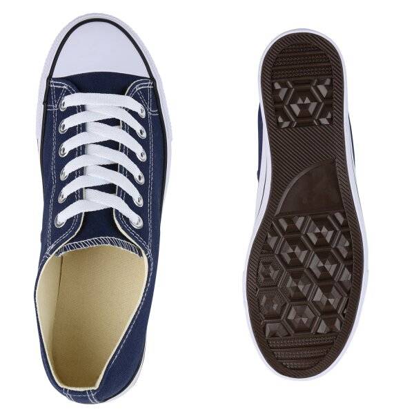 Stiefelparadies Herren Sneaker low in Dunkelblau Günstig kaufen