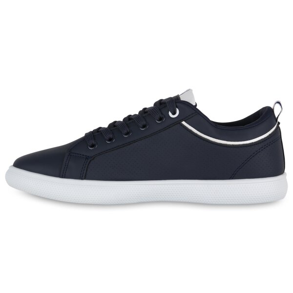 Stiefelparadies Herren Sneaker low in Dunkelblau Versandkostenfrei