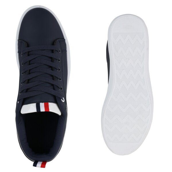 Stiefelparadies Herren Sneaker low in Dunkelblau Versandkostenfrei