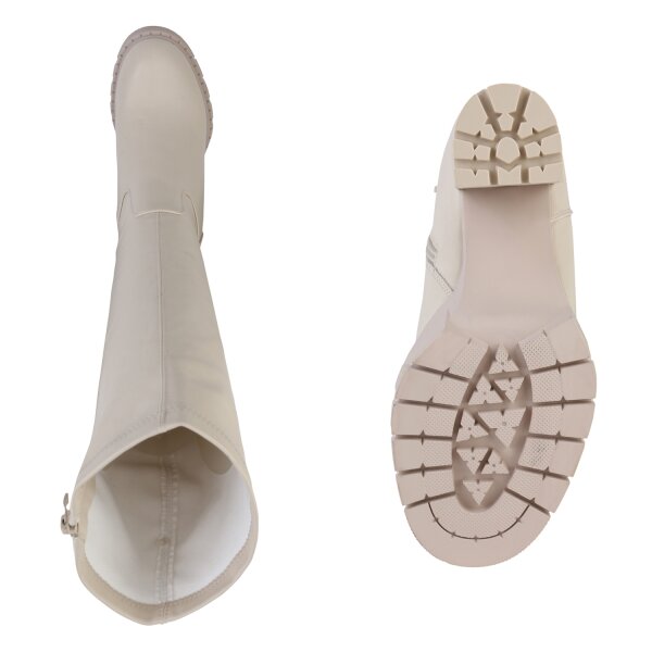 Stiefelparadies Damen Klassische Stiefel in Beige JETZT KAUFEN