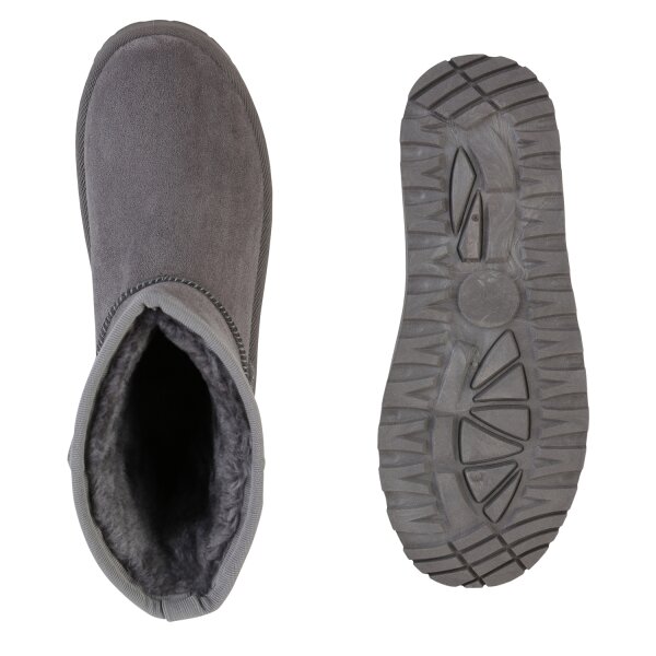 Stiefelparadies Damen Winter Boots in Grau Bis zu 65% Rabatt