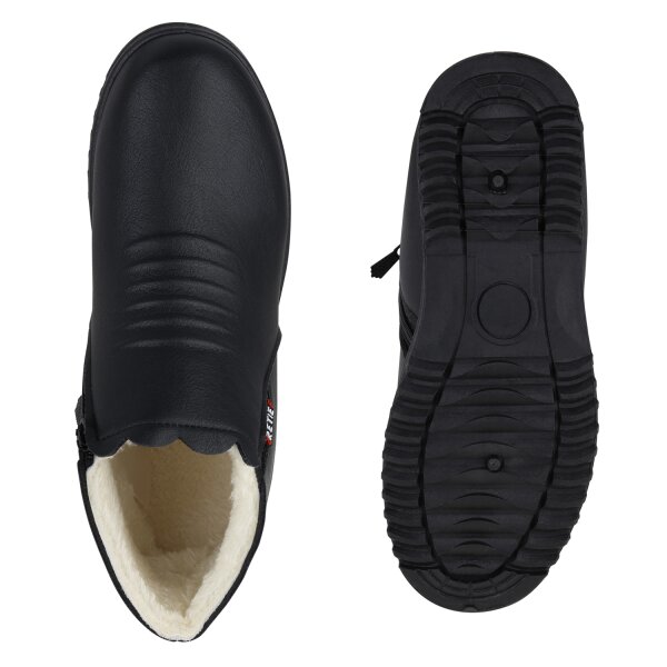 Stiefelparadies Damen Winter Boots in Schwarz Exklusivangebot