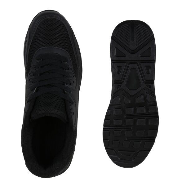 Stiefelparadies Damen Laufschuhe in Schwarz Online Outlet