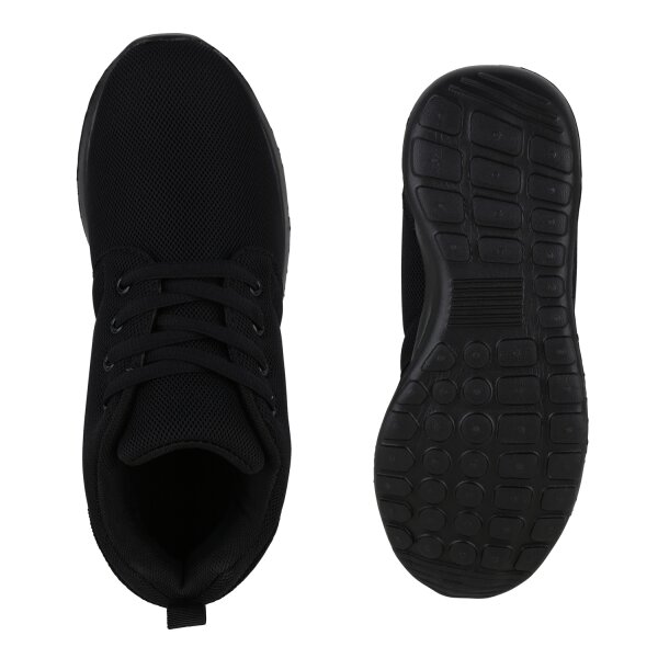 Stiefelparadies Damen Laufschuhe in Schwarz Saisonschlussverkauf