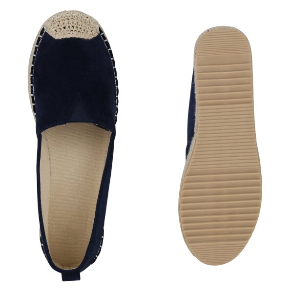 Stiefelparadies Damen Espadrilles in Dunkelblau JETZT KAUFEN