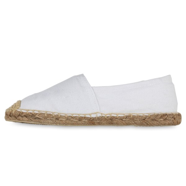 Stiefelparadies Damen Espadrilles in Weiss Bis zu 50% Rabatt