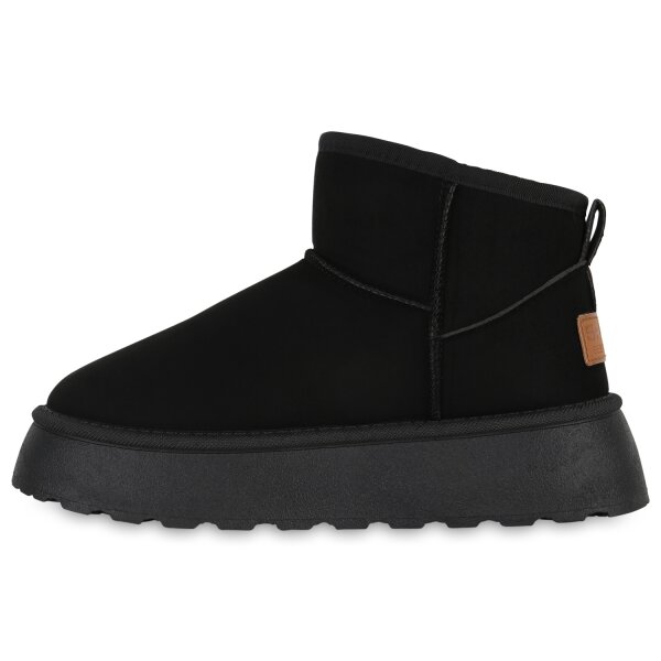Stiefelparadies Damen Winter Boots in Schwarz VIP-Rabatte