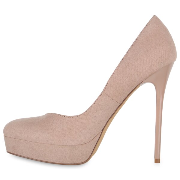 Stiefelparadies Damen High Heels in Nude Meist gekauft