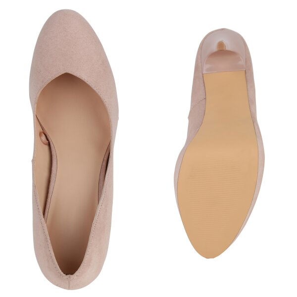 Stiefelparadies Damen High Heels in Nude Meist gekauft